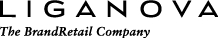 Logo: LIGANOVA . The BrandRetail Company