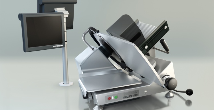 Photo: Connected Slicing, Weighing and Labeling in a Single Step...