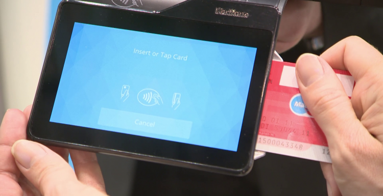 Photo: Solutions for the Connected World from Verifone...