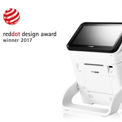 Thumbnail-Photo: Posbank DCR wins the Red Dot Design Award 2017...