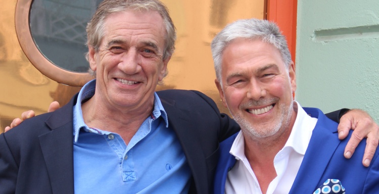 Photo: Phil Griffiths, Frontline Founder alongside Nick Scott Big Group CEO....
