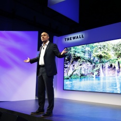 Thumbnail-Foto: Samsung auf der CES 2018: The Wall