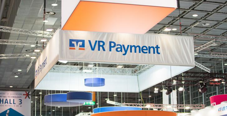 Booth of VR-Payment at the EuroShop 2020