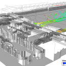 Analysis of air flows in the retail area of the station Tiburtina in Rome....