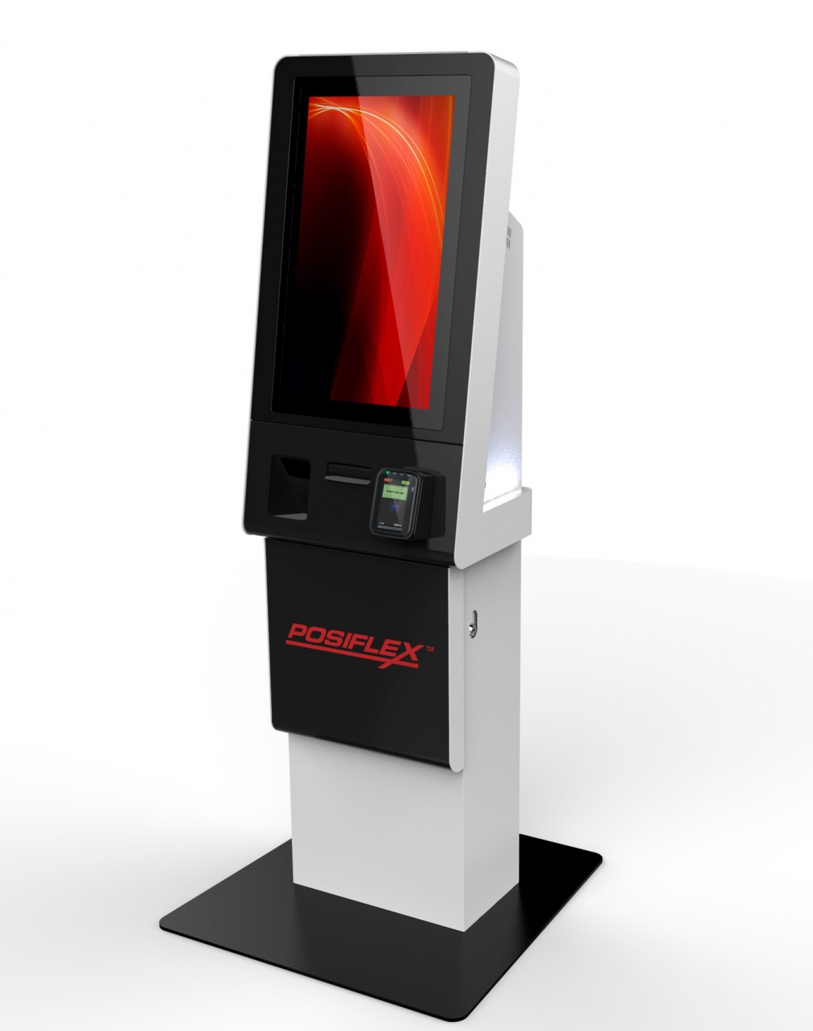 The Posiflex KK-2130 series self-service kiosk.