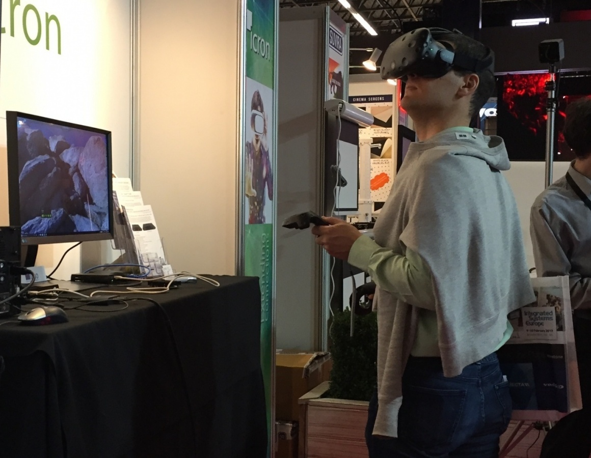 Foto: Virtual Reality auf der EuroShop 2017