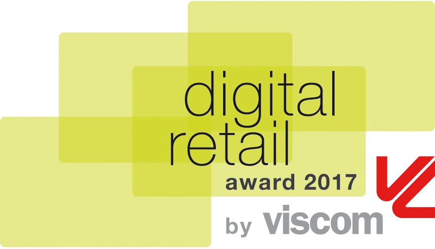 Logo Digital Retail Award by viscom