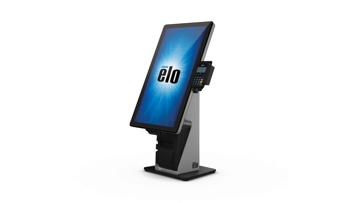 Photo: Elo introduces the future of self-service with new Wallaby stands...