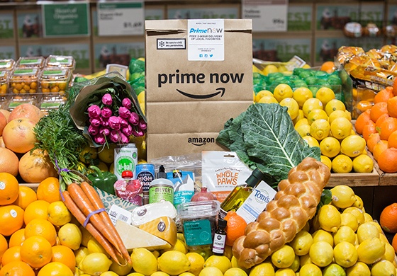 Photo: Amazon launching Whole Foods Market delivery service...