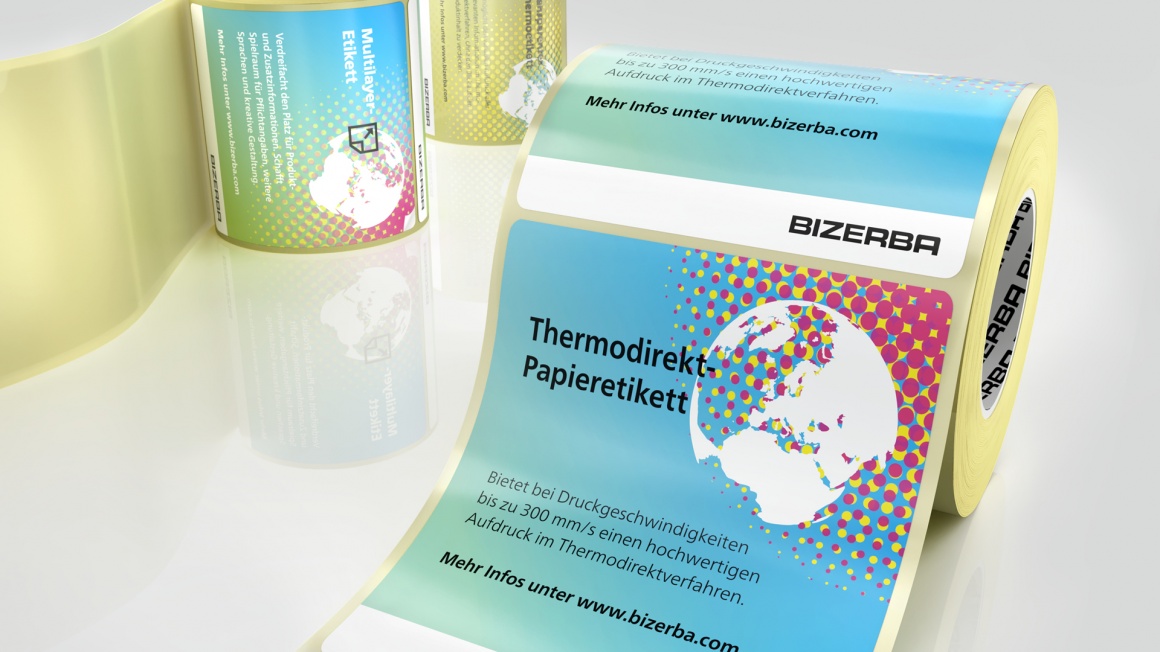 thermal direct labels; Copyright: Bizerba