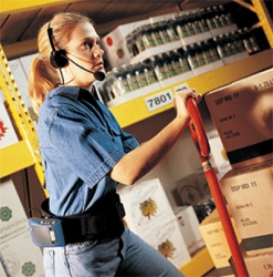 G.O.L.D. Vocal enables warehouse operations via voice recognition technology...