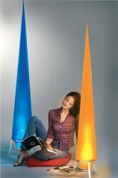 space - 2m high inflatable lamp 