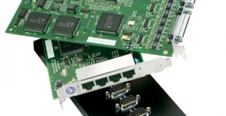 Photo: Serial Cards with RS232, RS422 or RS485 interfaces...