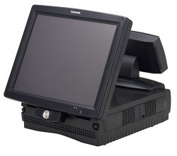Stylish and rugged ST-71 dual-screen POS terminal
