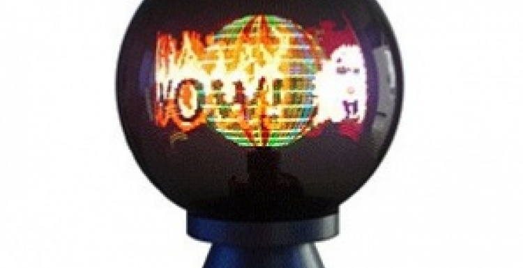 Photo: HOLOLED - Lightning globe with LED technology...