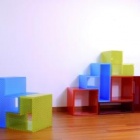 Thumbnail-Photo: PD3 - Line of objects, lights and furniture