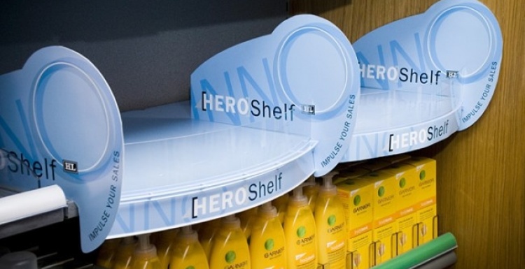 Photo: HeroShelf™ - a Modular Shelf Branding System to Support Product...