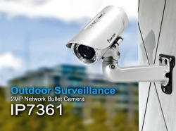 Outdoor 2-megapixel Day & Night Network Bullet Camera IP7361...