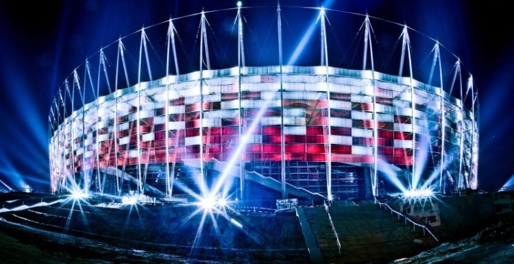 Photo: Osram illuminates 2012 European Football Championship...