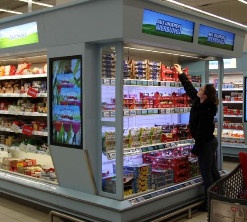 Shelf Vision in the real,- Future Store Tönisvorst....