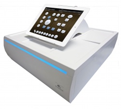 The Stratis Integration System, consisting of a cash drawer and tablet holder,...