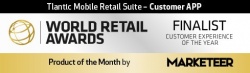 Tlantic Technology is shortlisted as  a finalist in the World Retail Awards...