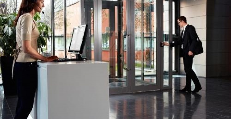 Photo: Axis extends its physical access control products to Europe...