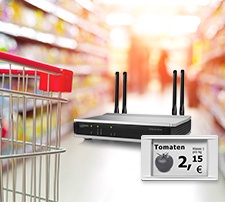 Electronic Shelf Labeling – wireless price updates via radio...