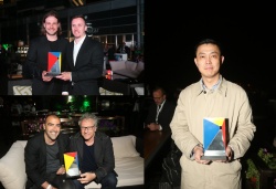 The winners of the ERDA 2015 (clockwise): Pawel Garus, Jerzy Woźniak of...