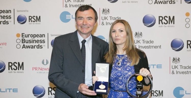 Photo: TOMRA wins Business of the Year Award