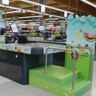 Thumbnail-Photo: What shop design can look like: Merkur supermarket in Krems, Austria...