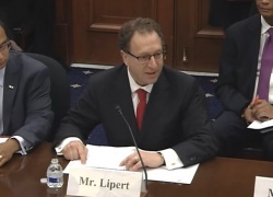 Keith Lipert testified on behalf of the National Retail Federation before the...