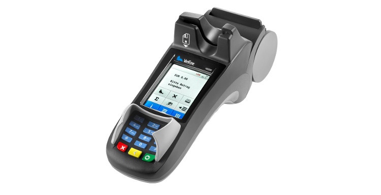 Foto: Erstes Bezahlterminal mit Freigabe für girocard kontaktlos...