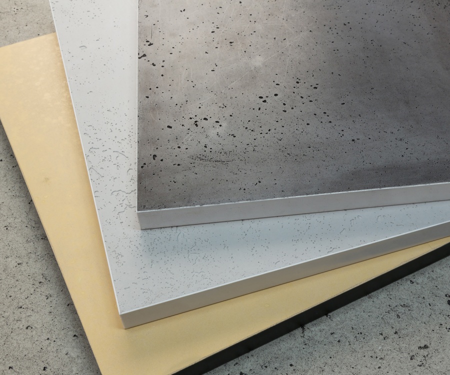 Photo: MineralVeneer – the revolutionary surface material...