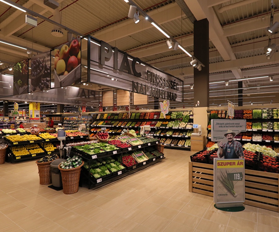 Photo: Interspar store in Zalaegerszeg reopened after extensive renovations...