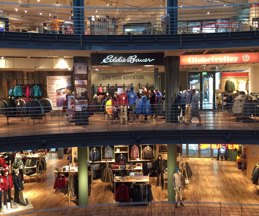 Photo: Eddie Bauer Outdoor Outfitter: First Shop-in-Shop in Cologne’s...