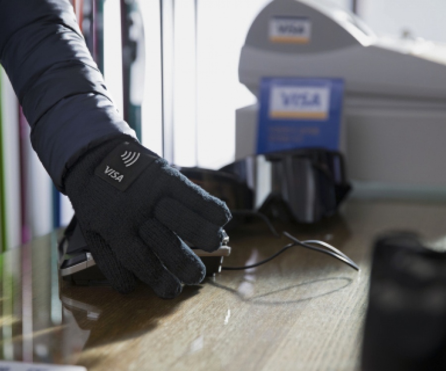 Photo: Visa creates wearable payment devices in the spirit of the Olympic...