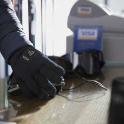 Thumbnail-Photo: Visa creates wearable payment devices in the spirit of the Olympic...