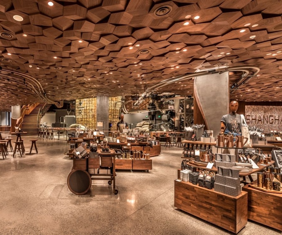 Photo: Starbucks Reserve Roastery opened in Shanghai...