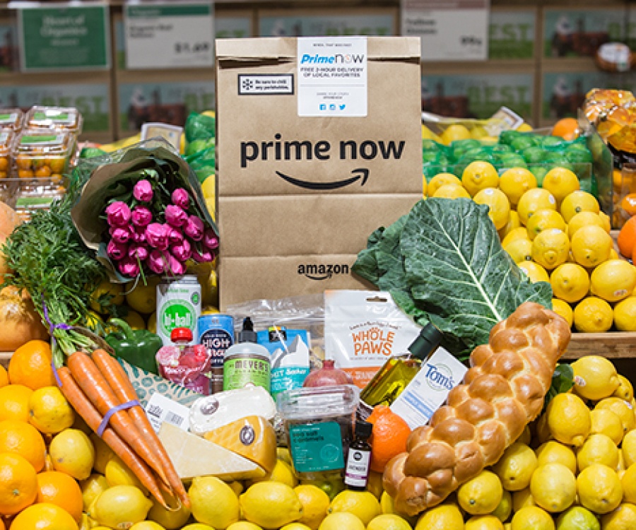 Photo: Amazon launching Whole Foods Market delivery service...