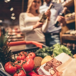 Thumbnail: Foto: Vom Alltagstrott in Feierabendlaune: Musik im Supermarkt...