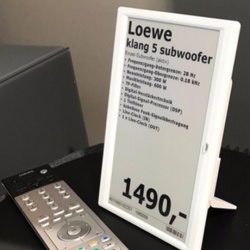 Thumbnail-Photo: Euronics selects SES-imagotag digital price tags fot its stores in...