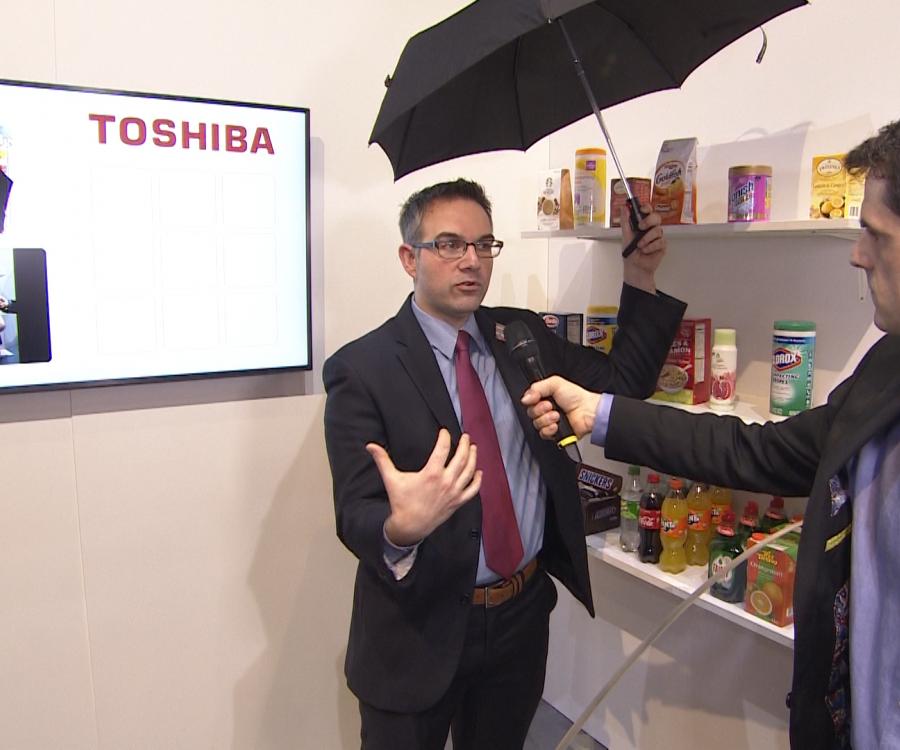 Photo: Toshiba: artificial intelligence for frictionless shopping...