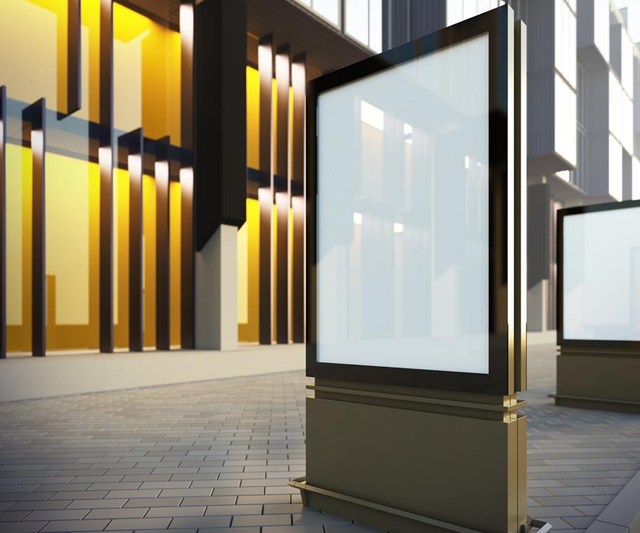 Photo: DOOH displays are engaging