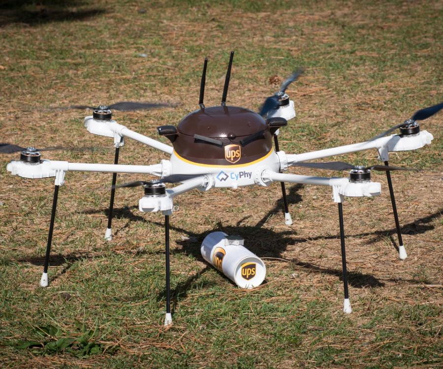 Photo: UPS applies for certification to operate drone delivery unit...