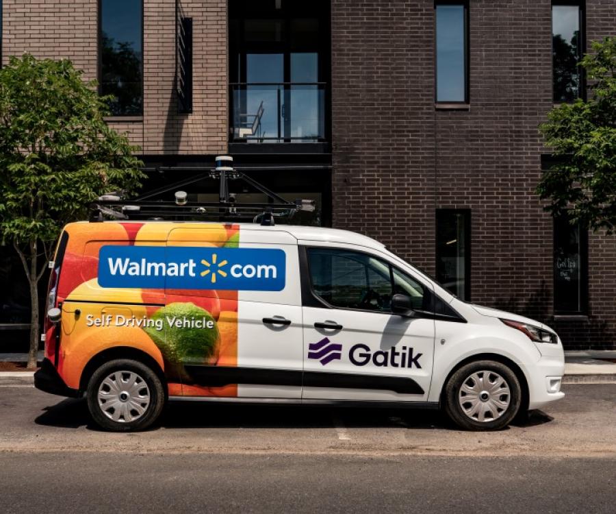 Photo: Walmart begins pilot with autonomous vehicle company Gatik...