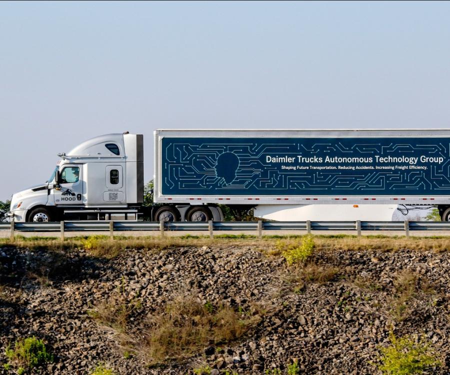 Photo: Daimler Trucks: automated trucks