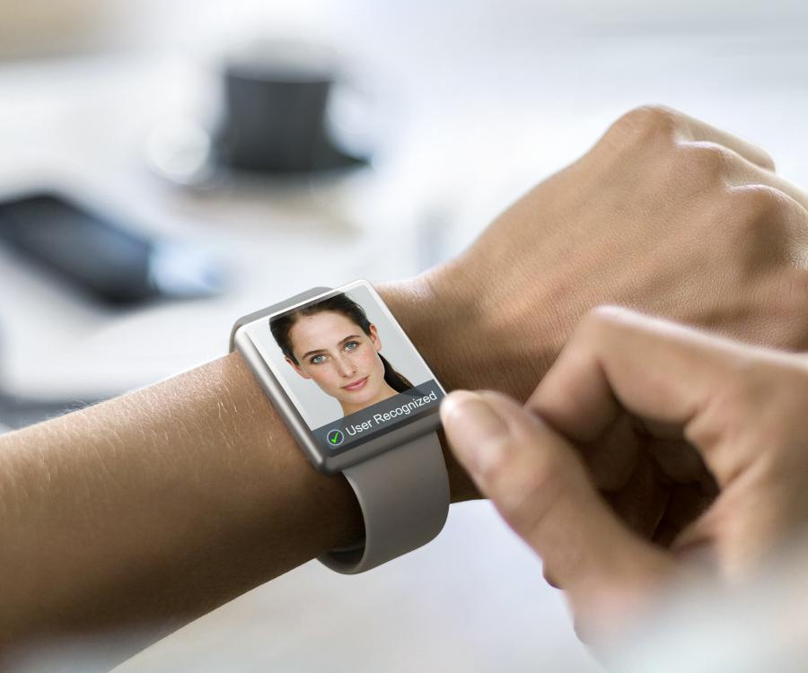 Photo: Infrared-LEDs from Osram enable face recognition in smartwatches...