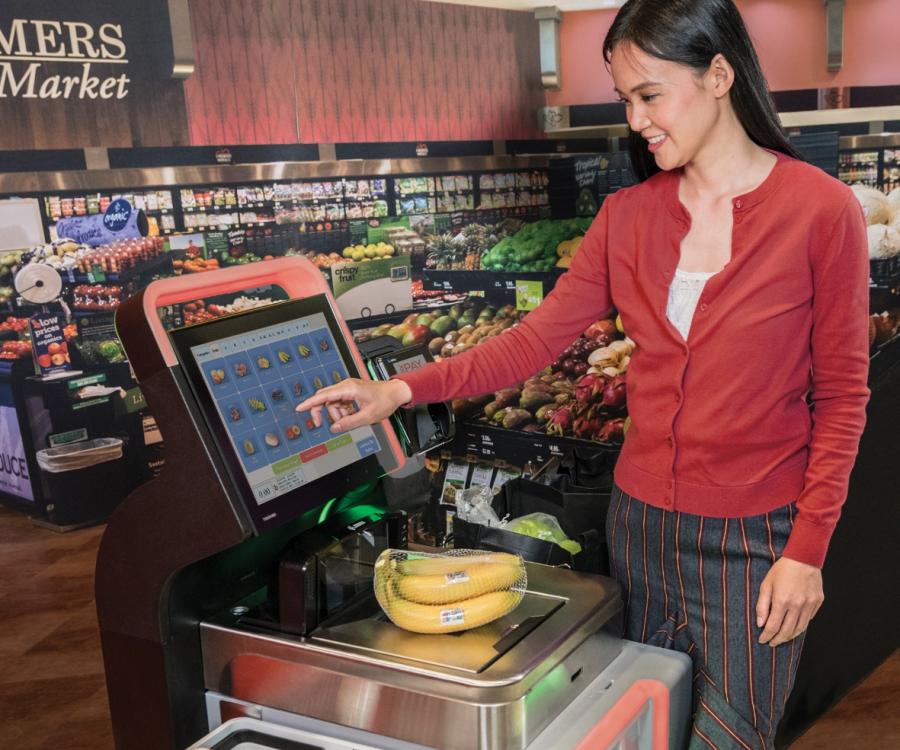 Photo: Self-service for faster checkout