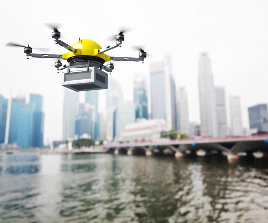 Photo: Demand for drone delivery in e-retail is high...